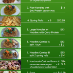 Zensation Menu